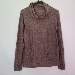 lululemon athletica Long Sleeve Top in Heathered grey